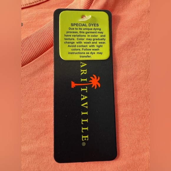 Margaritaville 100% Cotton T-Shirt Coral Vacay Vibes - Picture 5 of 11